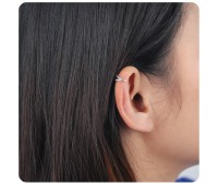 Rhinestone Stone Circular Ear Cuff EC-101b (1.2)